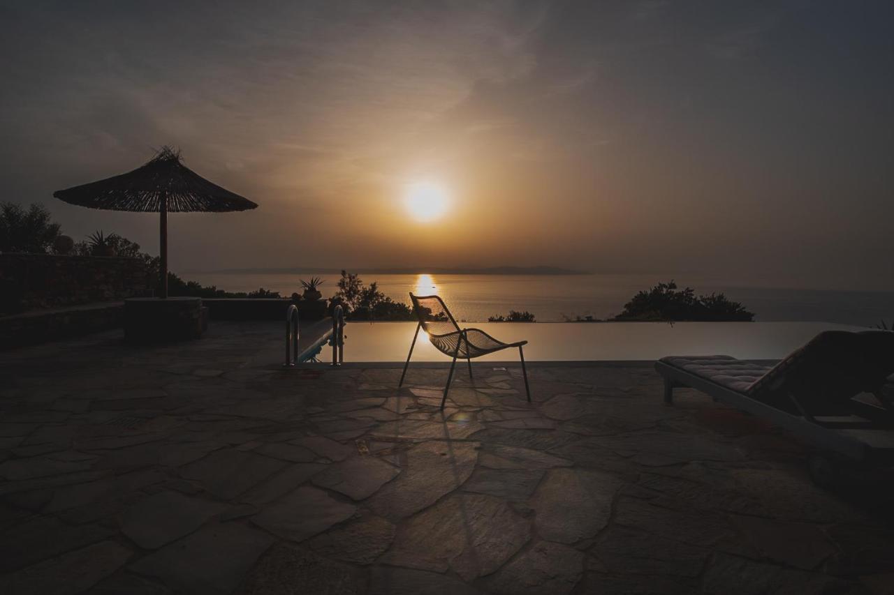 Villa Kea Boho Luxury With Pool & Stunning Views Melissaki Exterior foto