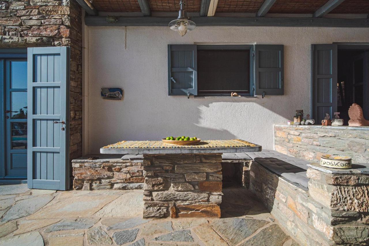 Villa Kea Boho Luxury With Pool & Stunning Views Melissaki Exterior foto